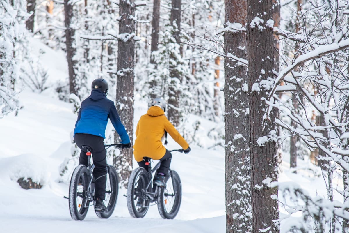 Winter biking -eFatBike